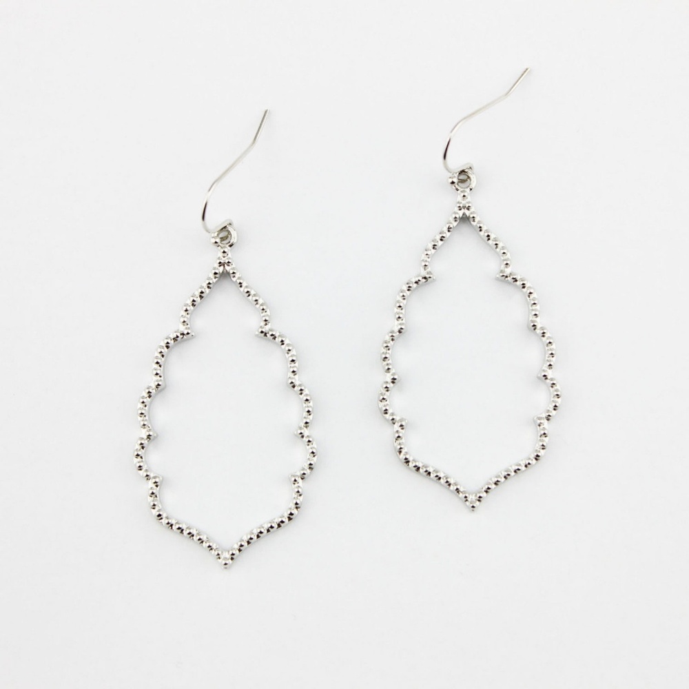 Open Moroccan Style Earrings - Picture 3 of 7